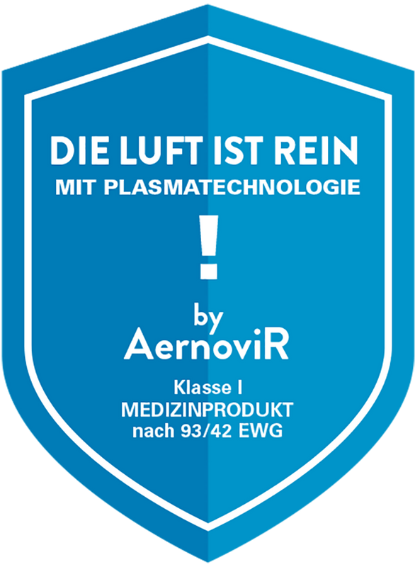 Siegel des Aernovir Medizinprodukts