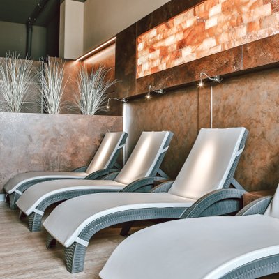 Ruhebereich im Fitnessstudio von Evas Apfel
